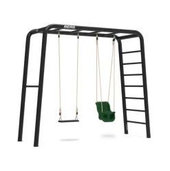 Aire de jeux avec siège bébé et balançoire caoutchouc - Playbase BERG Taille M