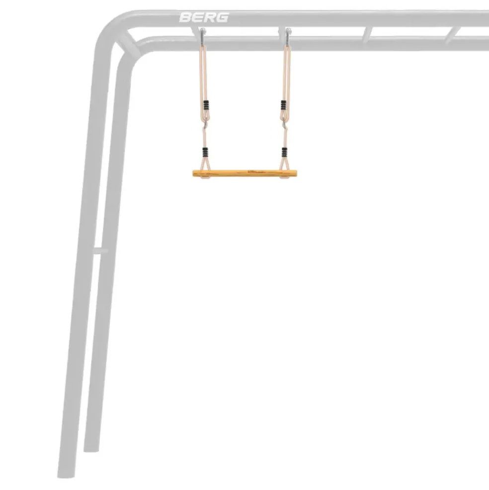 Aire de jeux métallique avec balançoire et trapèze - Playbase BERG Taille M