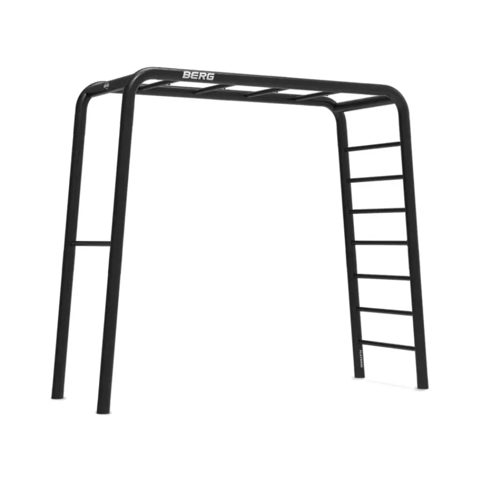Aire de jeux métallique avec balançoire et trapèze - Playbase BERG Taille M