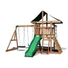 Aire de jeux en bois de cèdre pour 9 enfants Grayson Peak de Backyard