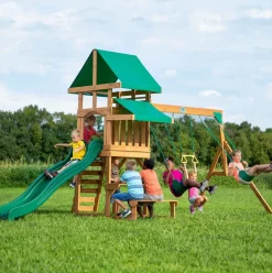 Aire de jeux en bois de cèdre Bellmont Backyard