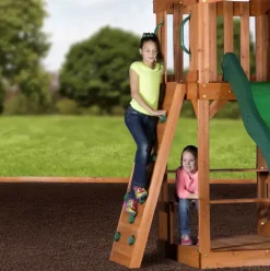 Aire de jeux en bois enfant Hill Crest - Backyard