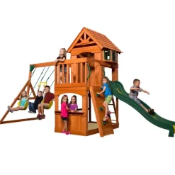 Aire de jeux en bois enfant Atlantic - Backyard
