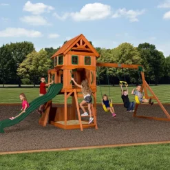 Aire de jeux en bois enfant Atlantic - Backyard