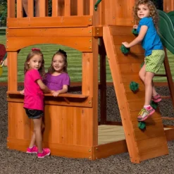 Aire de jeux en bois enfant Atlantic - Backyard