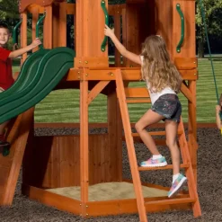 Aire de jeux en bois enfant Atlantic - Backyard