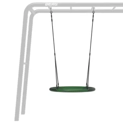 Aire de jeux familiale avec siège bébé et balançoire nid Playbase BERG taille L