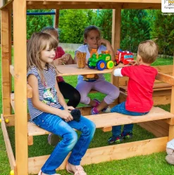 Aire de jeux MyHouse Free Time Beach avec maison et toboggan de Fungoo