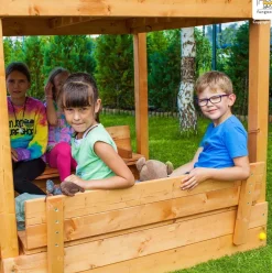 Aire de jeux MyHouse Free Time Beach avec maison et toboggan de Fungoo