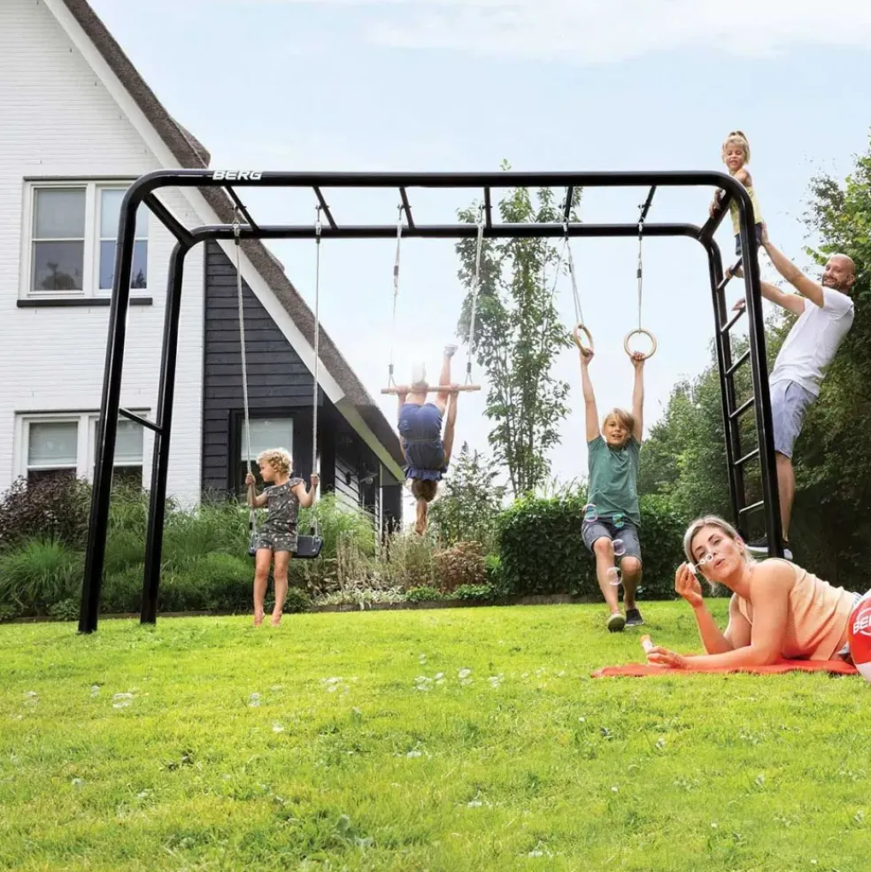 Anneaux de gymnastique en bois pour Playbase BERG