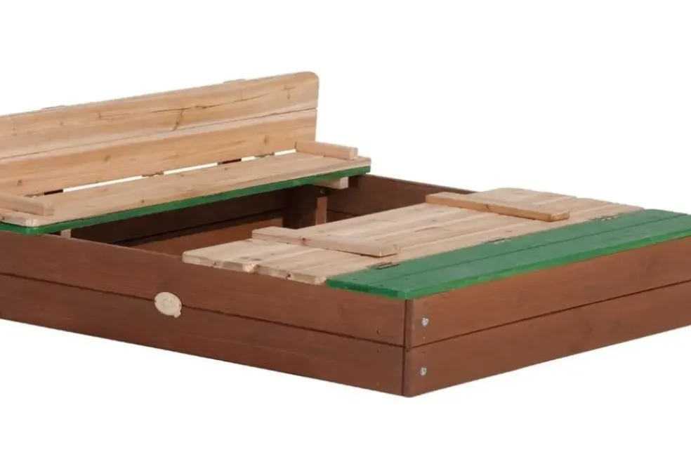 Bac à sable bois avec bancs Ella XL Axi