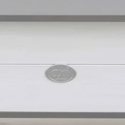 Banc de rangement en bois gris et blanc dès 3 ans Corky d'Axi