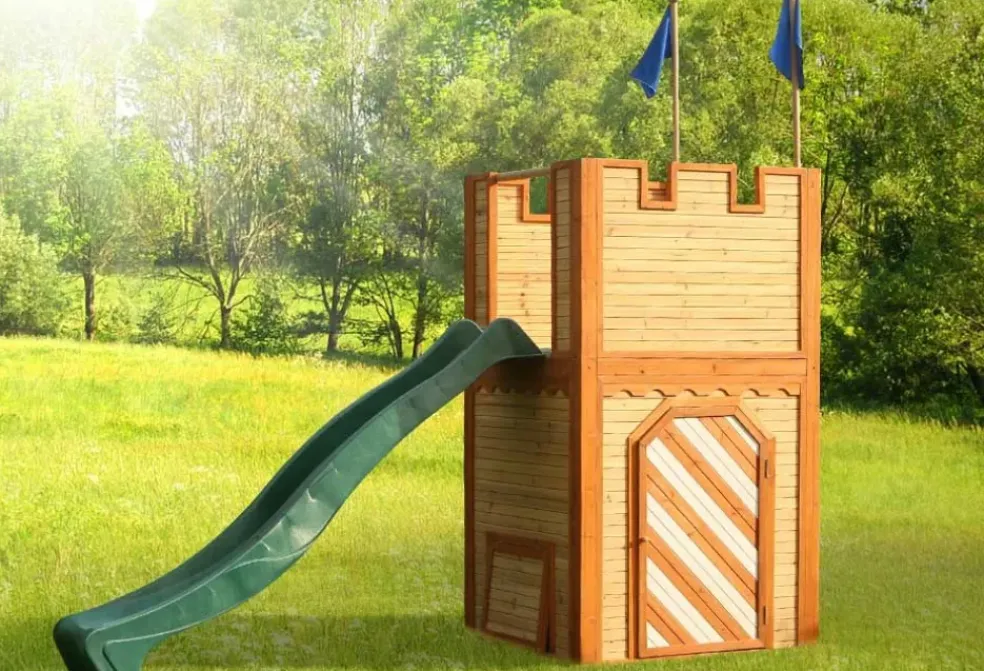 Cabane château fort en bois Arthur Axi