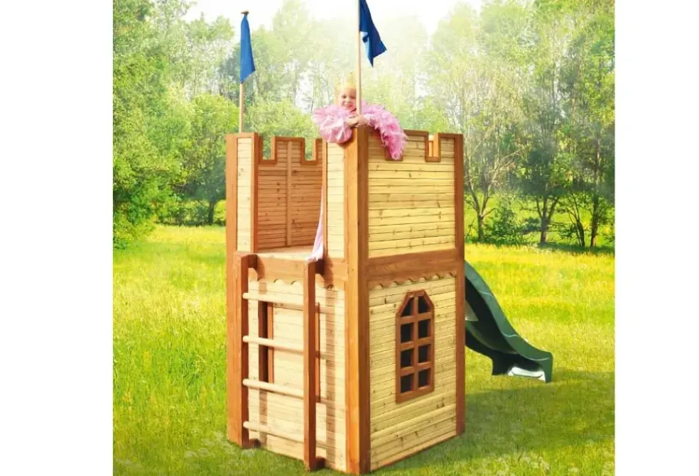 Cabane château fort en bois Arthur Axi