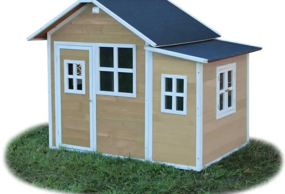 Cabane enfant bois naturel Loft 150 - Exit
