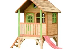 Cabane enfant en bois sur pilotis Tom Axi