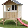 Cabane enfant sur pilotis bois naturel Loft 300 - Exit