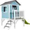 Cabane enfant sur pilotis bleue Lodge XL - Sunny