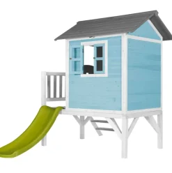 Cabane enfant sur pilotis bleue Lodge XL - Sunny