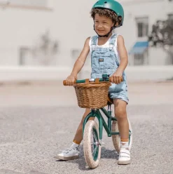 Casque vélo enfant vert foncé Banwood
