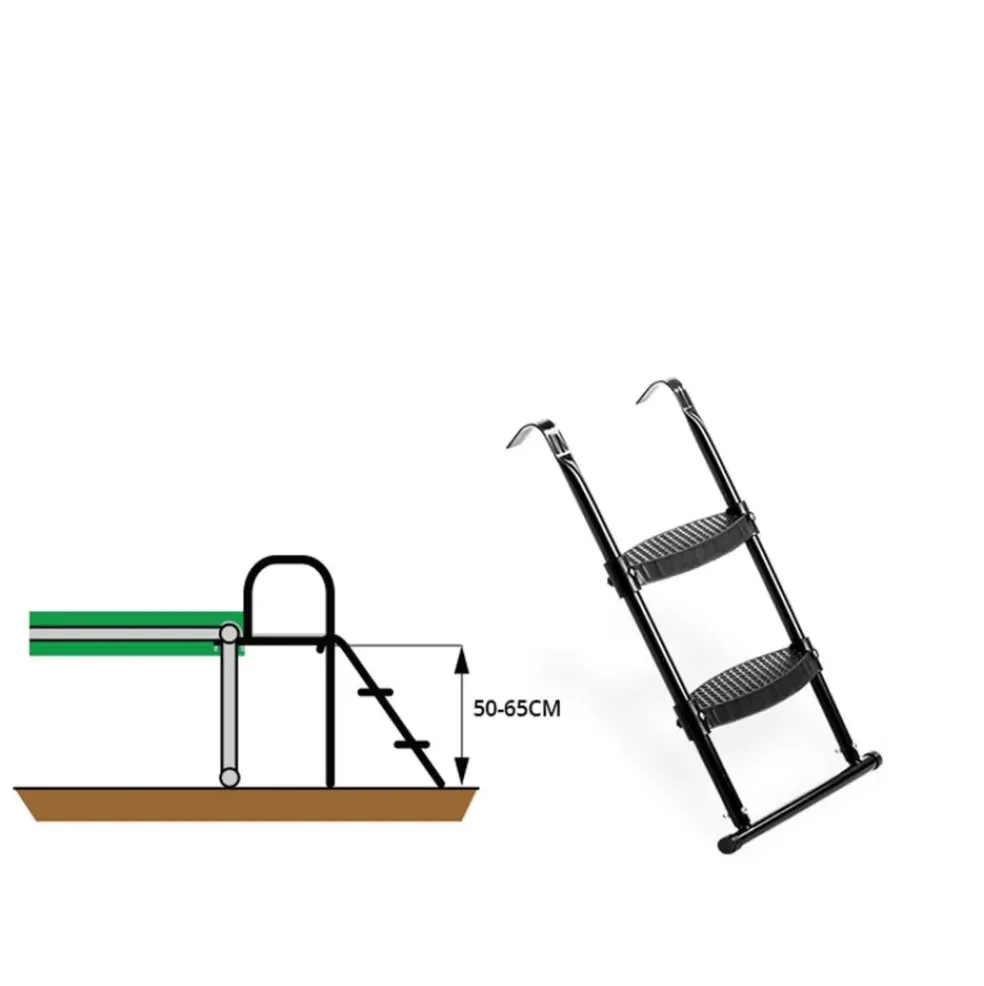 Échelle pour trampoline avec hauteur de cadre entre 50-65 cm EXIT