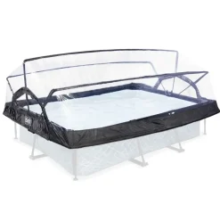 Dôme pour piscine rectangulaire transparent 300 x 200 cm EXIT