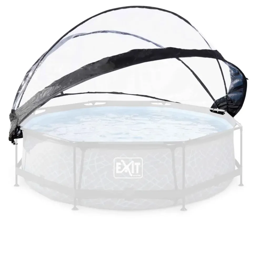 Dôme pour piscine rond transparent 300 cm EXIT