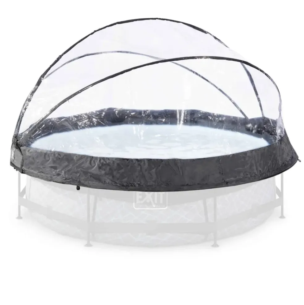 Dôme pour piscine rond transparent 300 cm EXIT