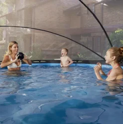Dôme pour piscine rond transparent 300 cm EXIT