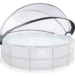 Dôme pour piscine rond transparent 427 cm EXIT