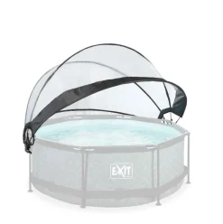 Dôme pour piscine rond transparent 244 cm EXIT