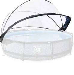 Dôme pour piscine rond transparent 360 cm EXIT