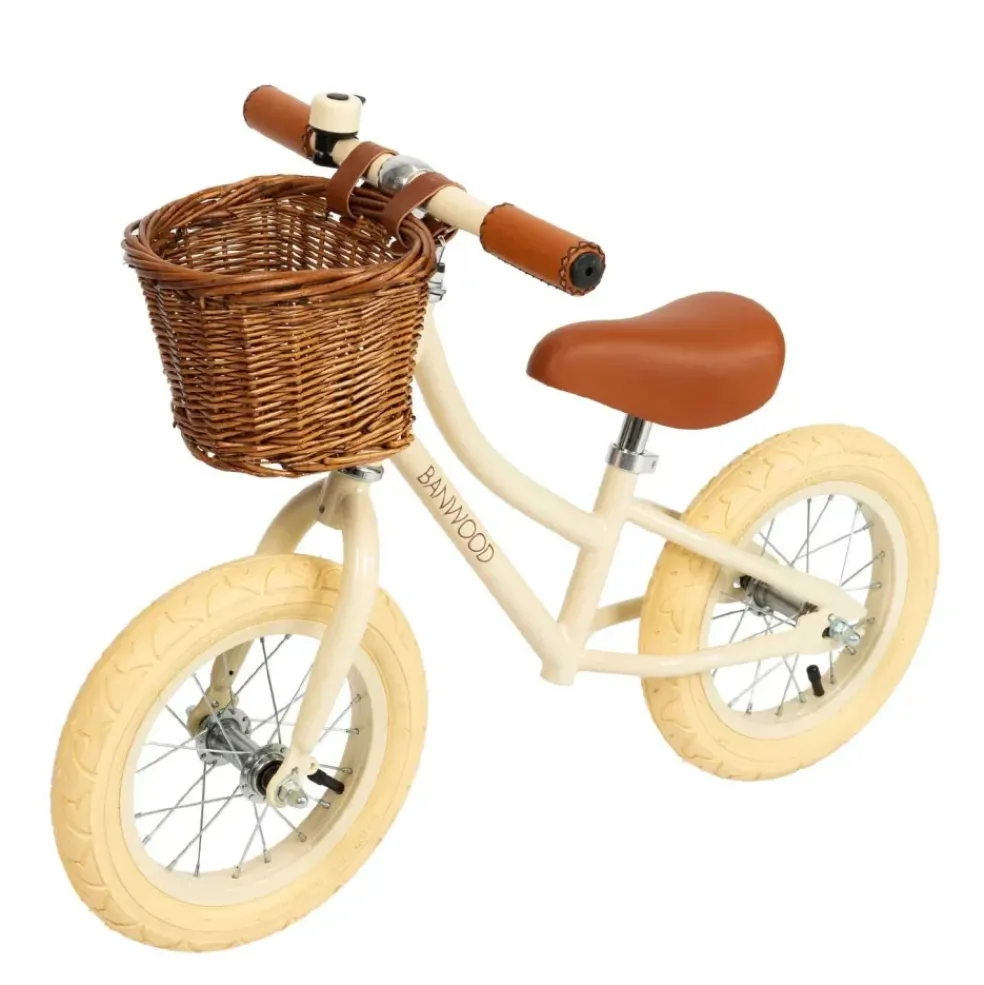 Draisienne Banwood couleur crème pour les 3- 5 ans