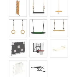 Hamac pour aire de jeux et de détente Playbase BERG