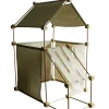 Jeu de construction géant en bois Trigonos Family tissu bio. Jeu fabriqué en Espagne - 79 pces