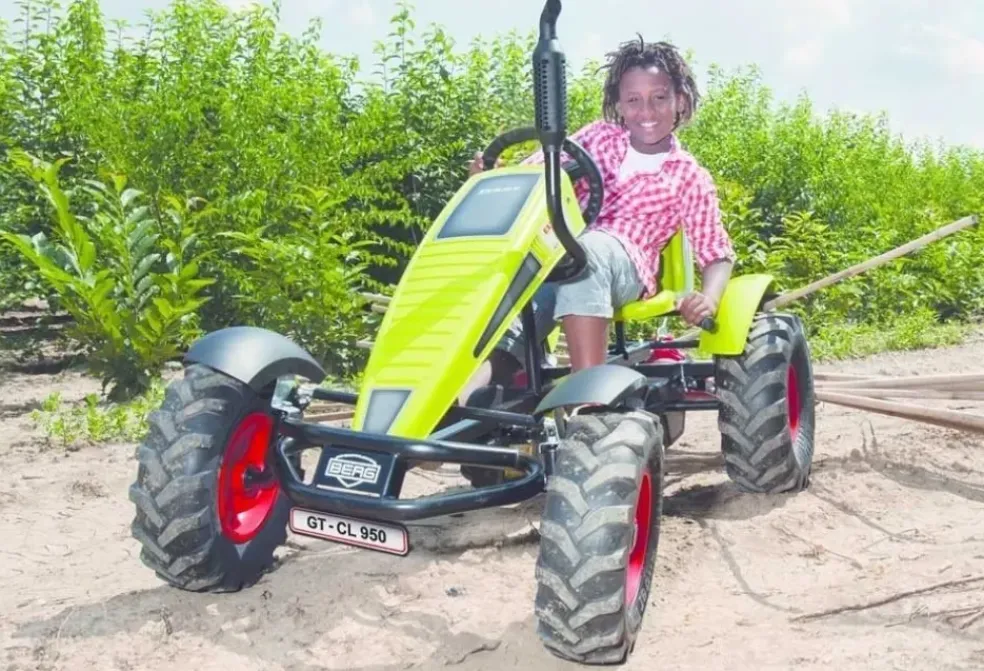 Kart Claas BFR et ses roues de tracteur - BERG
