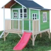 Maison bois pour enfant Loft 350 vert - Exit