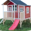 Maison en bois enfant Loft 350 rouge - Exit