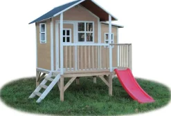 Maison en bois enfant Loft 350 naturel - Exit