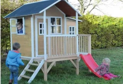 Maison en bois enfant Loft 350 naturel - Exit