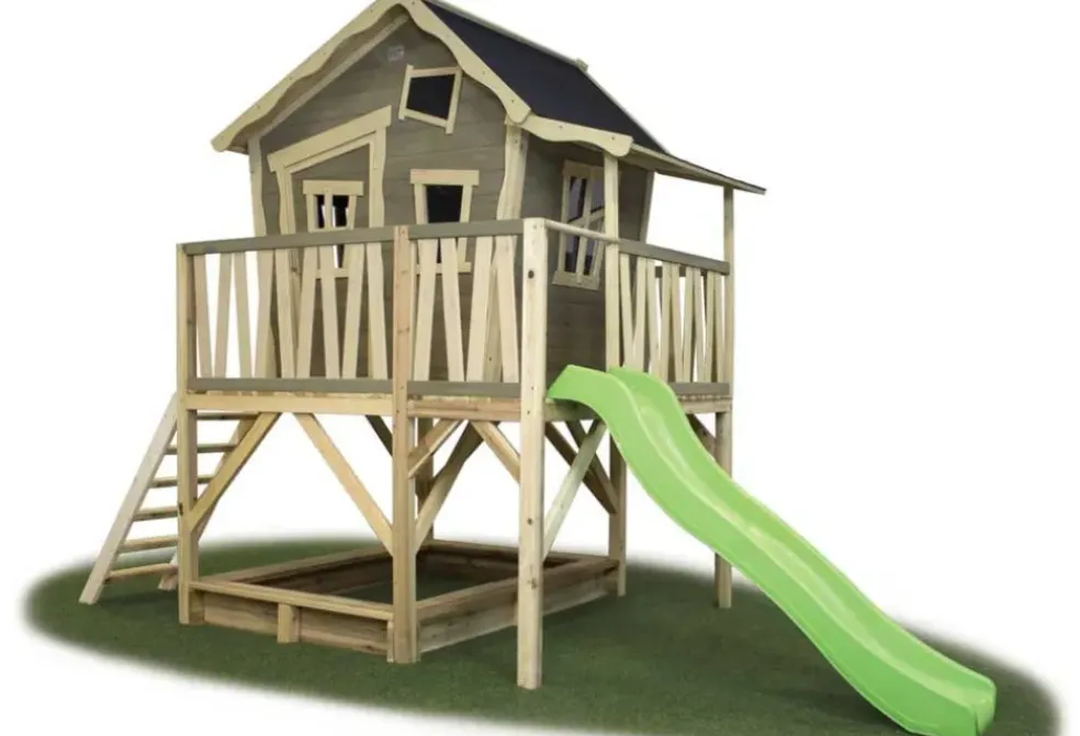 Maison en bois pour enfant Crooky 550 - Exit