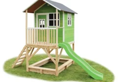 Maison en bois sur pilotis Loft 500 Vert - Exit