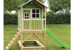 Maison en bois sur pilotis Loft 500 Vert - Exit