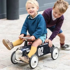 Porteur bleu nuit pour enfant de 1 à 3 ans Roadster Baghera