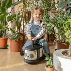 Porteur panda fabriqué en Europe pour bébé La Cosa Italtrike