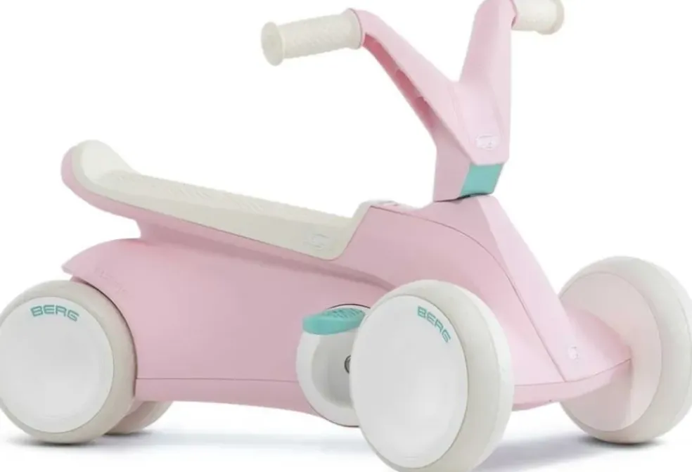 Porteur tricycle BERG GO² rose