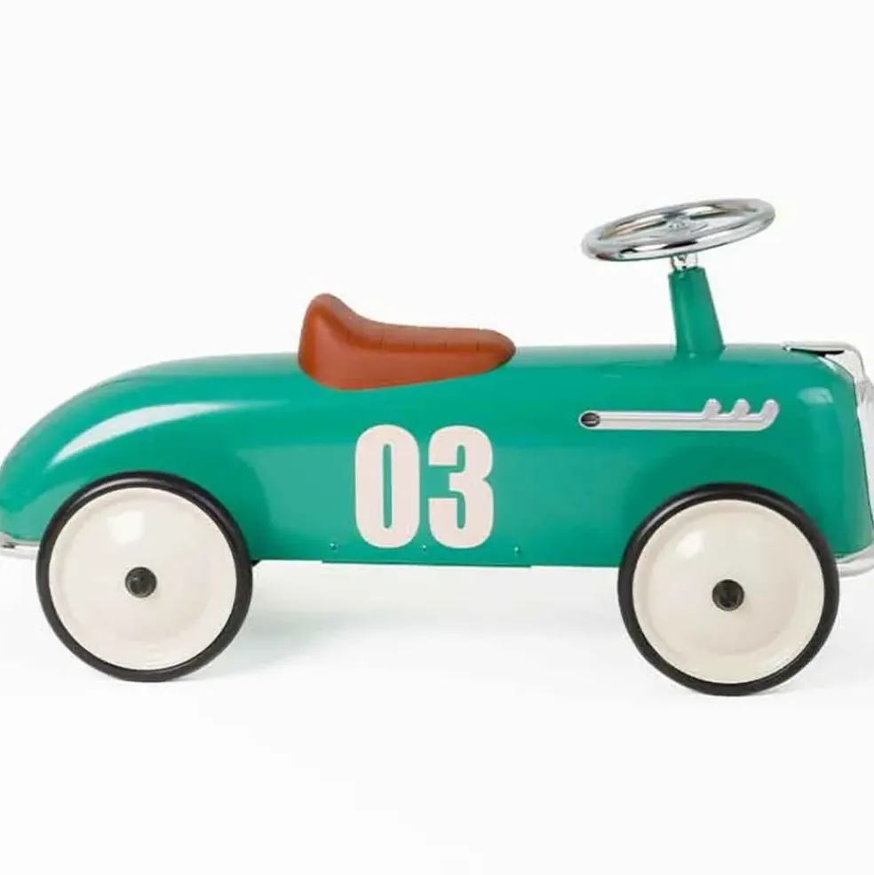 Porteur vert tendre pour enfant de 1 à 3 ans Roadster Baghera