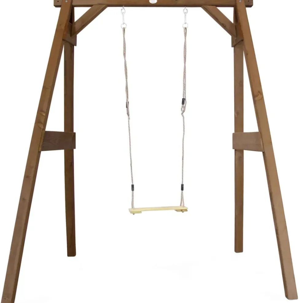 Portique 1 balançoire en bois Axi