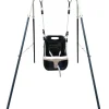 Portique, balançoire pour bébé en métal anthracite et crème de Axi