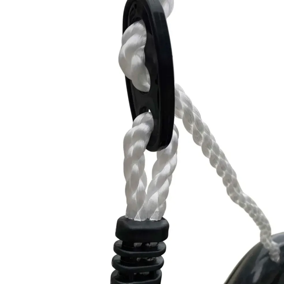 Portique, balançoire pour bébé en métal anthracite et crème de Axi